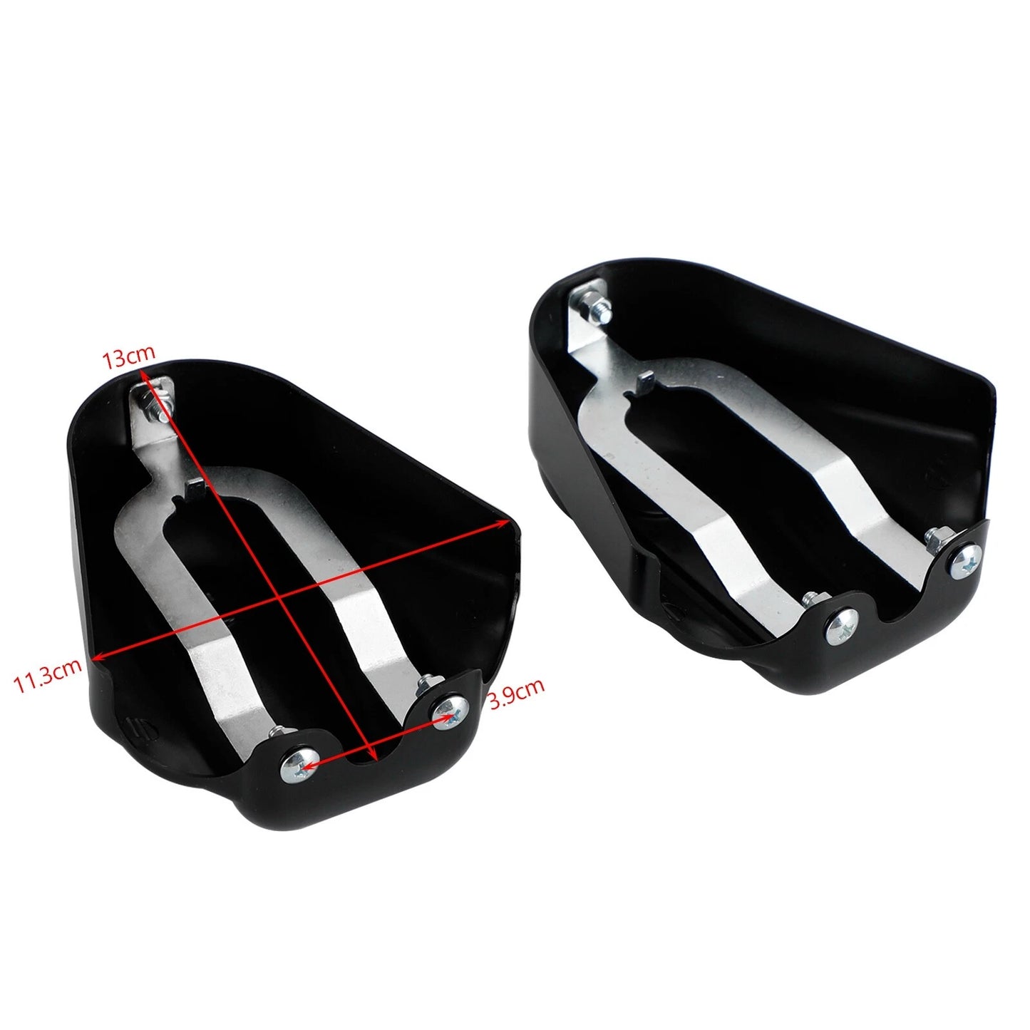 Rear Axle Covers for Softail FLS FLSTN (2008-2020) Black