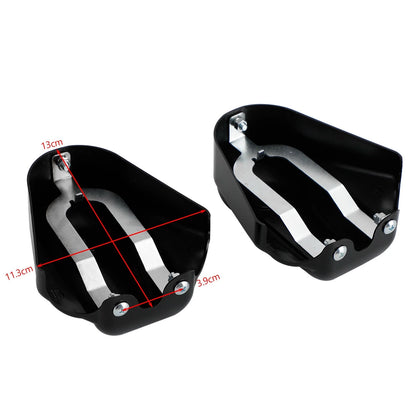 Rear Axle Covers for Softail FLS FLSTN (2008-2020) Black