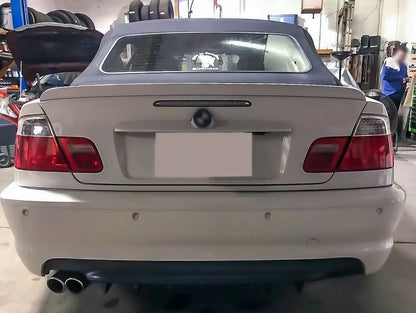 Boot Lip Spoiler for BMW E46 CONV Orient Blue (2000-2006)