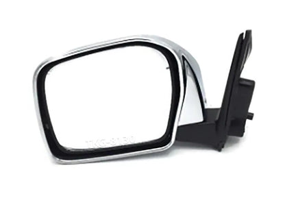 LH Manual Side View Mirror Chrome for Toyota Hilux MK4 MK5 (1998-2004)