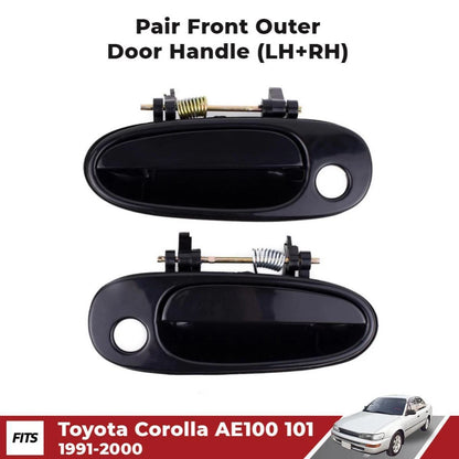 Front Outer Door Grab Handle LH RH Fits Toyota Corolla AE100 AE101 Sedan 1991-96