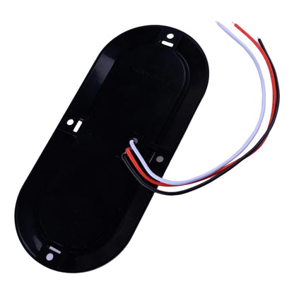 Amber Oval LED Indicator Turn Signal Lights for Trailer Truck
