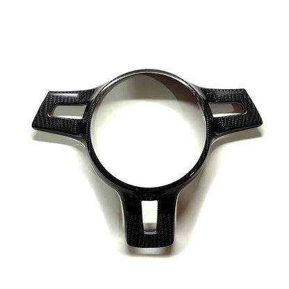 Real Carbon Fiber Steering Wheel Frame Cover Trim for Porsche 911 991.1 2012-16