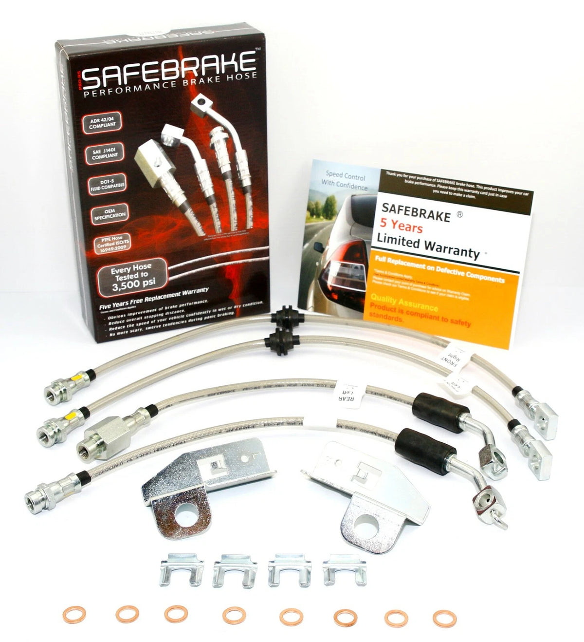 Brake Line Kit for Falcon AU II-III Ute/Wagon (2000-2002)