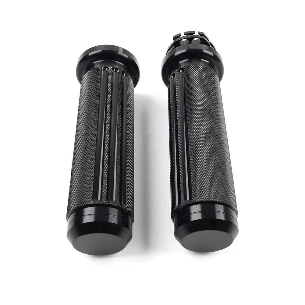 Handlebar Grips for Harley Heritage Softail Dyna Black