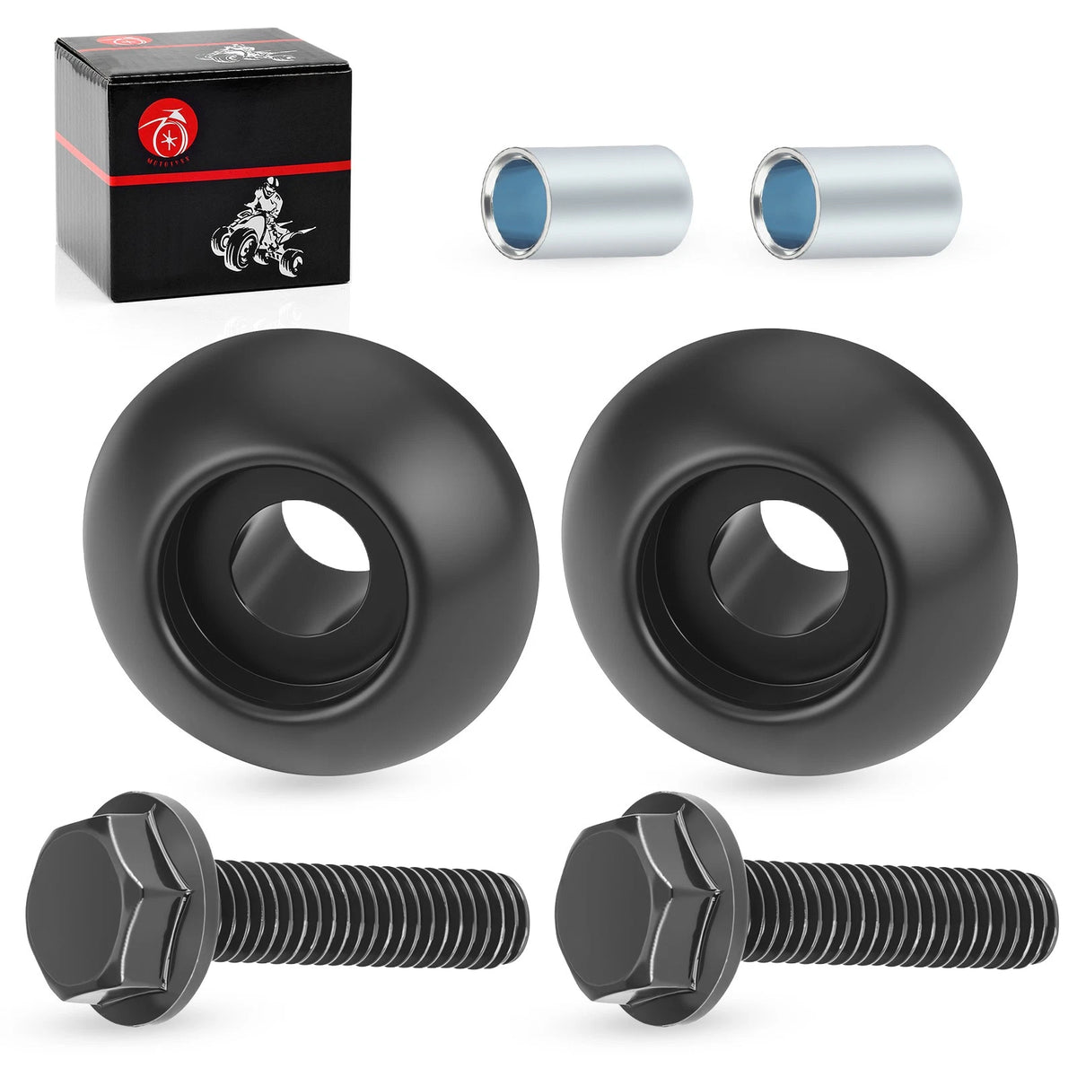 Handle Bar End Guard w/ Screw for Honda ATC250SX/ATC350X (1985–1987)