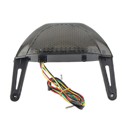 1x LED Brake Turn Signal Taillight for Honda CBR 600RR (2007-2012) Black