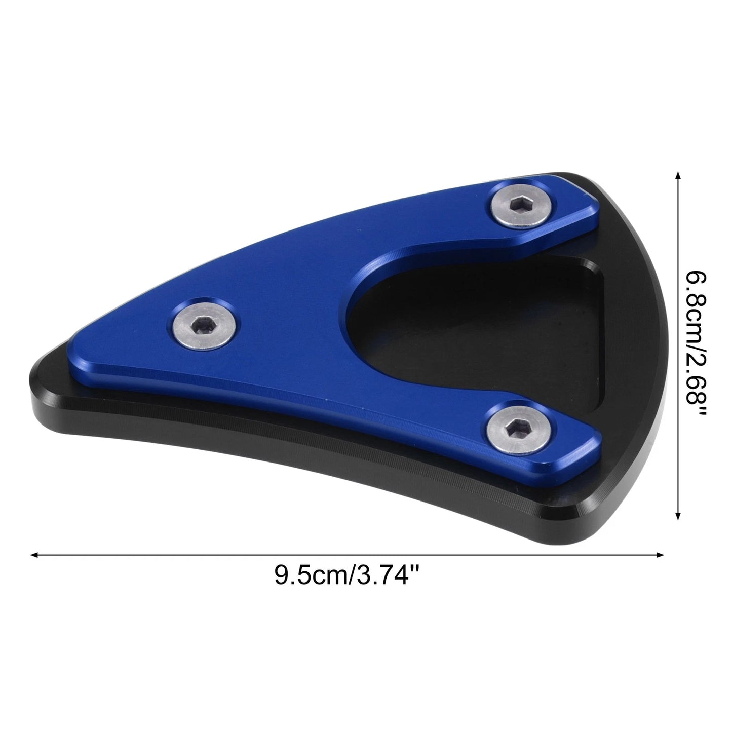 Set Kickstand Pad Side Stand for Vespa GTS300 Super Sport Blue