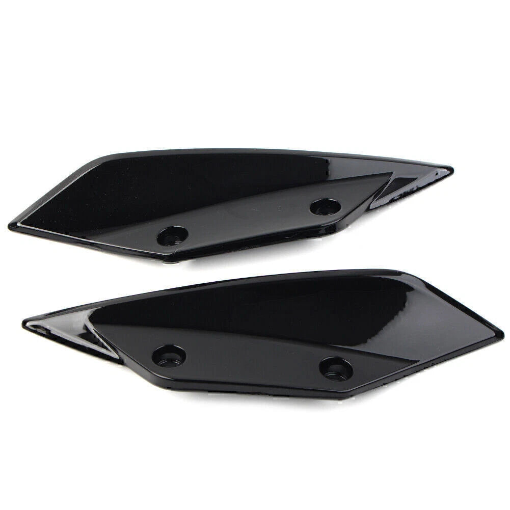 Black Front Fender Side Panel Cover for BMW S1000RR (2009-2014)