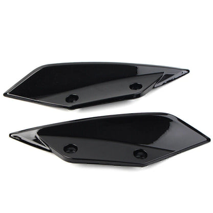Black Front Fender Side Panel Cover for BMW S1000RR (2009-2014)