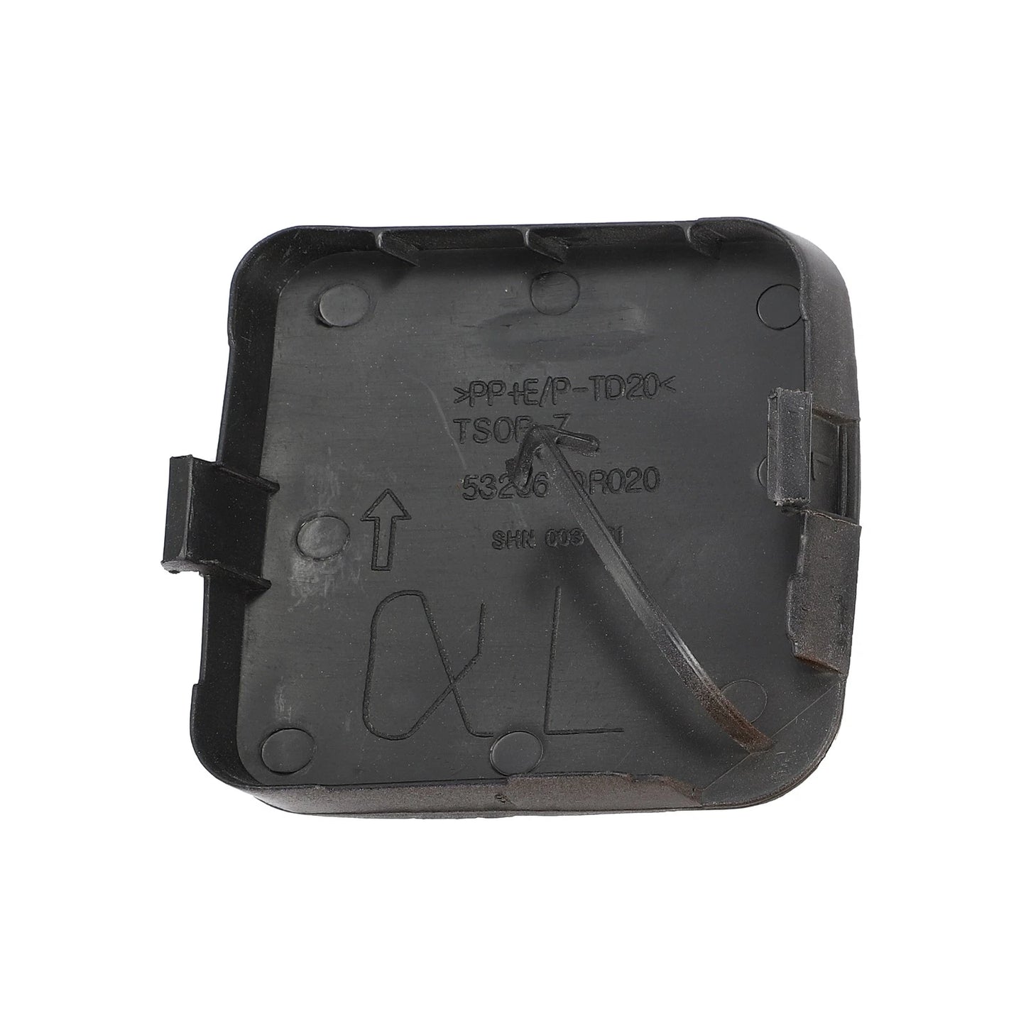 Front Tow Hook Caps  for Toyota RAV4 (2009-2012) Bright Dark Brown
