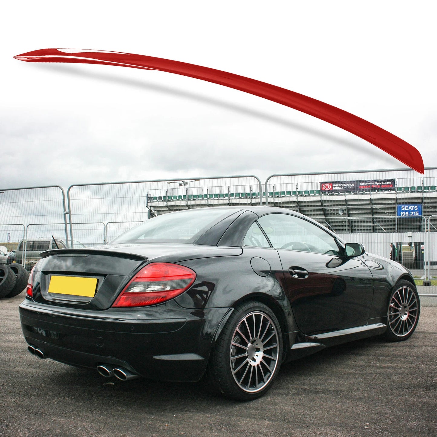 Rear Boot ABS Spoiler for Mercedes Benz SLK R171 (2004-2011)