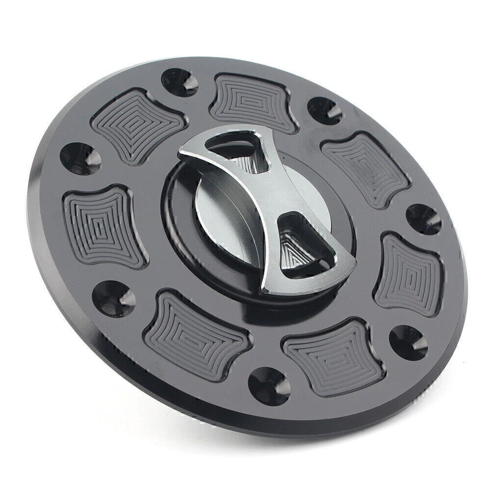 CNC Fuel Gas Tank Cap Cover for Kawasaki Ninja ZX-6, ZX-7, ZRX-1100 (1995-2003)