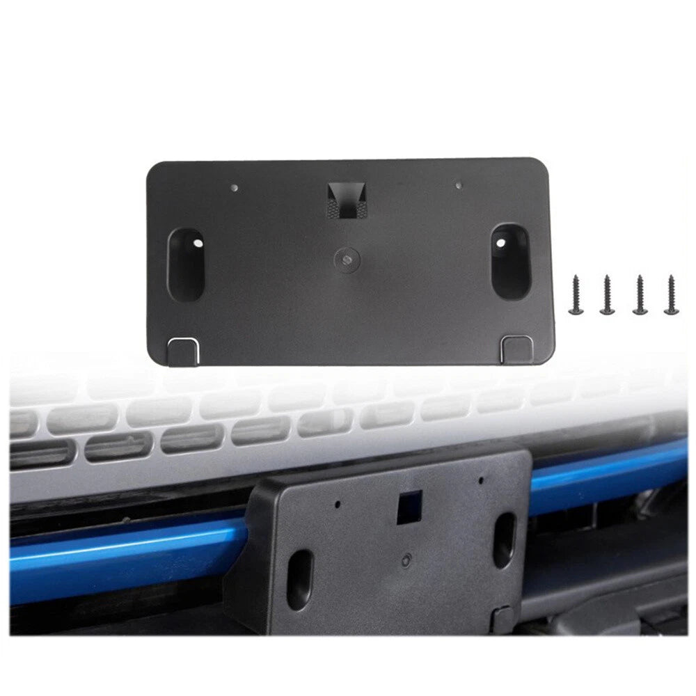Black Front License Plate Holder for Ford Bronco (2021-2023)