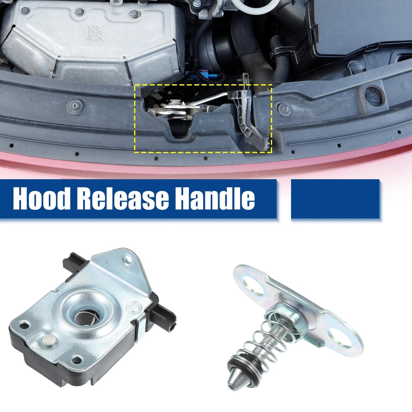 Hood Latch Lock Actuator Assembly for BMW
