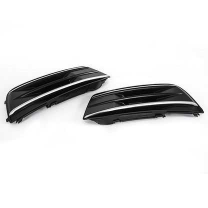 Front Bumper Fog Light Grille Cover Trim for Audi Q5 (2018-2020)