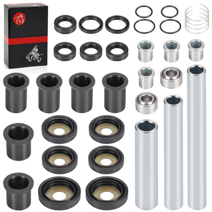 2 x Rear Upper & Lower A-Arm Bushing Shaft Kit for Honda Rincon (2003–2009)