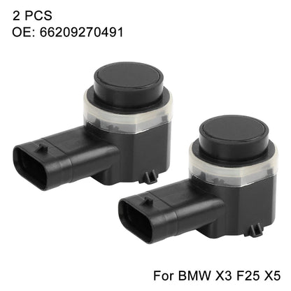 2 x PDC Reverse Parking Sensors for BMW X3 F25, X5 E70, X6, 5-Series (2010-2017)