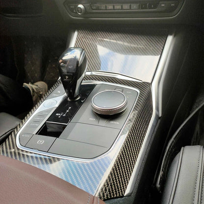 Real Carbon Fiber Center Console Panel Trim For BMW 330i 320i G20 G28 2019-2020