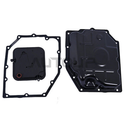Transmission Oil Pan + Oil Filter + Gasket Inc 3 for Chrysler Dodge Ram Mitsubishi