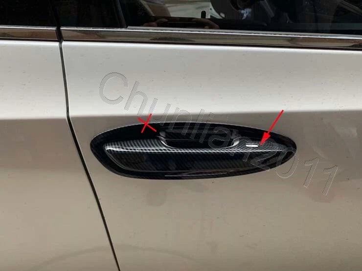 Door Handle Cover Trim for Lexus ES300h ES350 (2018-2021) 4 x ABS Fiber