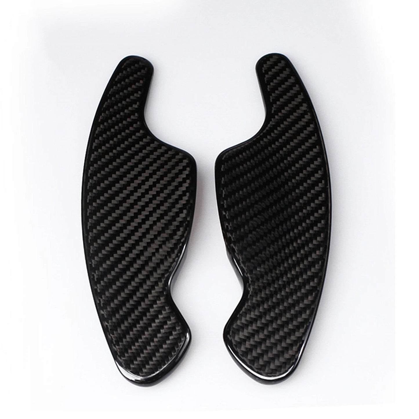 2 x Carbon Fiber Shift Paddle Extensions for Volkswagen Lamando (2015-2020)