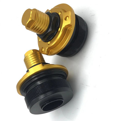 2 x Front Shock Adjuster Screws for YAMAHA R15 V3 (2017-2021) - Gold