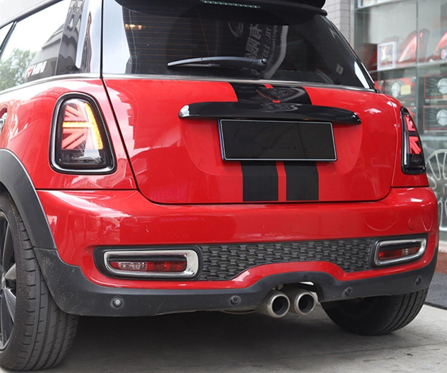 Front Rear Light Frame Grille Trim for Mini Cooper R55 R56 R57 JCW (2007-2015)