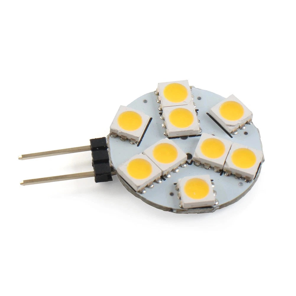 Super Bright Warm White G4 Socket Round Bulb for Car RV Landscape (2023)