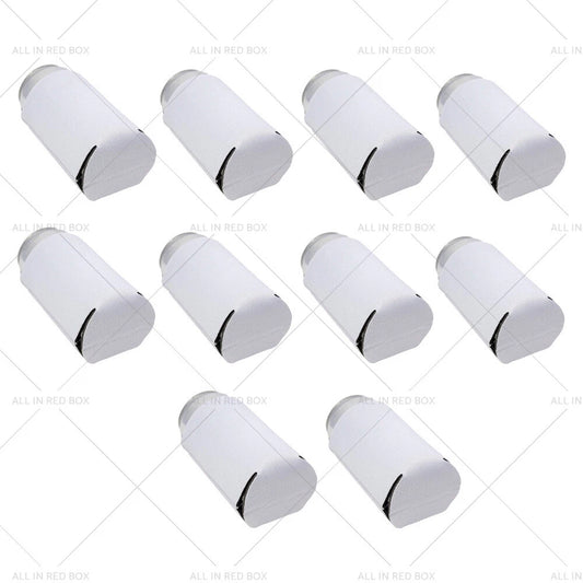10 x Reusable Drink Covers for Beer Can Coolers - Insulated & Foldable
