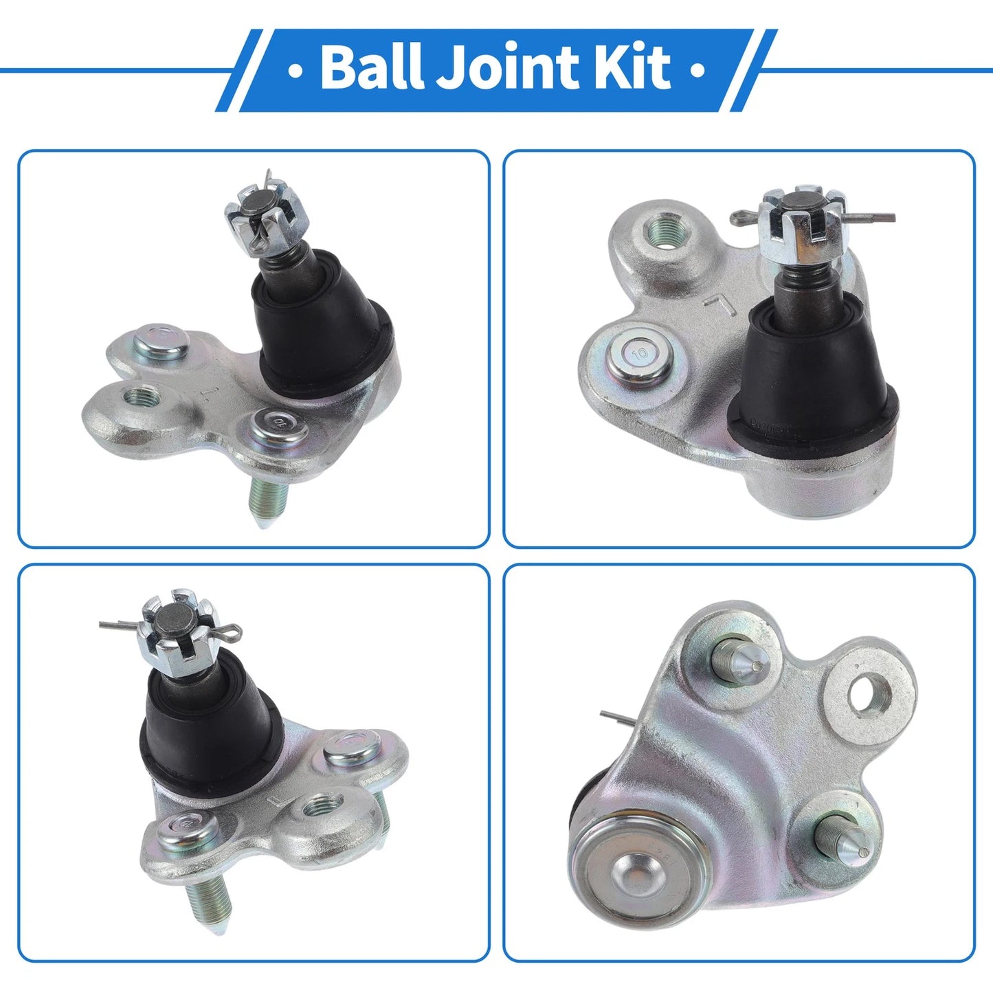 2 x Front Lower Ball Joints for Honda Civic (2006-2011)