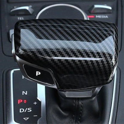 Gear Shift Knob Cover for Audi A4 A5 Q5 Q7 (2018-2021) Carbon Look 1 x