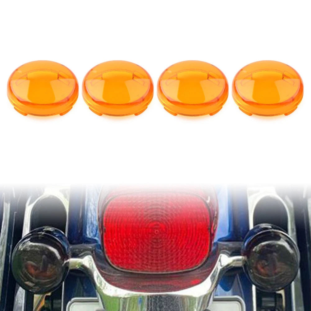 Turn Signal Lens Light Cover for Harley Touring Softail Dyna  4 x