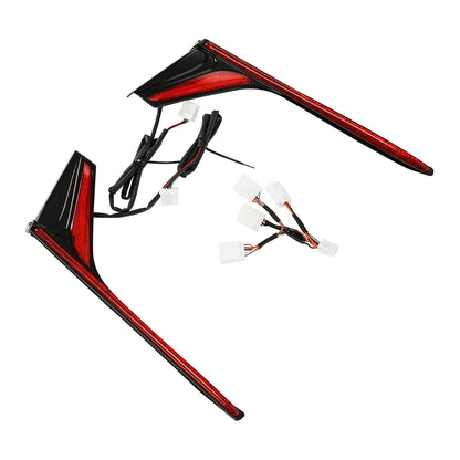 Rear LED Light Strips Red Lens for Honda Goldwing 1800 (2012-2017)