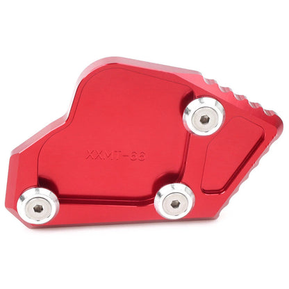 Red Kickstand Side Stand Enlarger Foot Plate for BMW K1600GT/1600GTL (2011-2015)