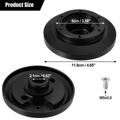 6 Hole Hub Adapter Black for BMW M3 Z4 E90 Mini Cooper
