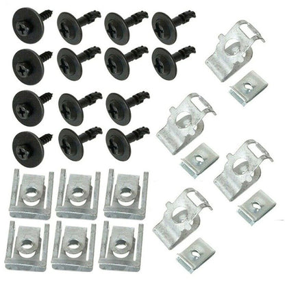 28PCS Undertray Clips Fitting Kit for A4 B8 A5 8T (2008–2016)