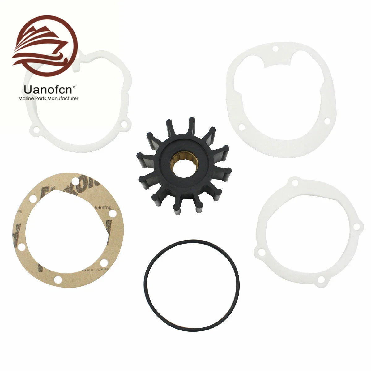 Water Pump Flexible Impeller Kit for Johnson F5B-9 Series (2000-2023)