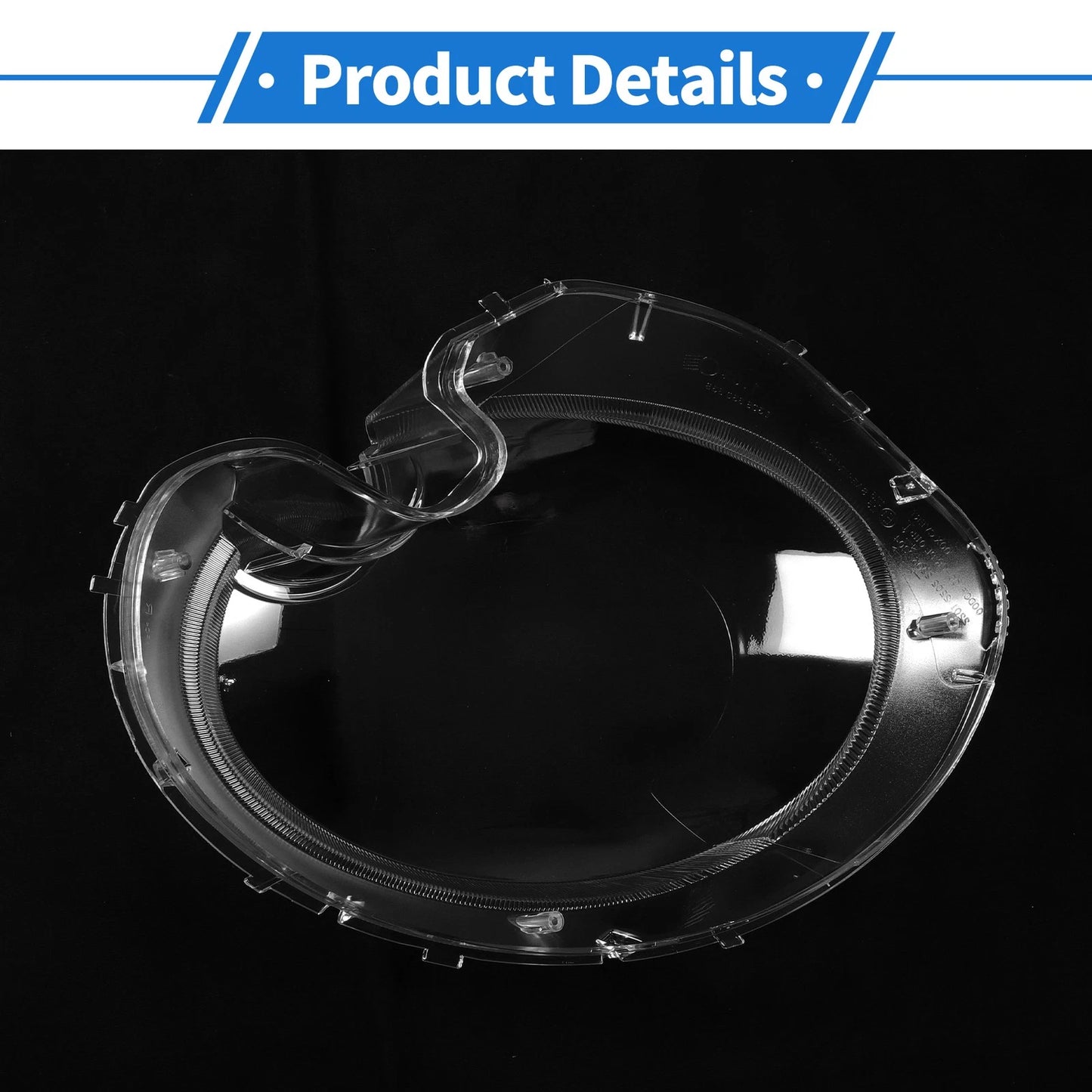 1 x Front Right Headlight Lens Cover for Mini Cooper R56 (2009-2013) Clear