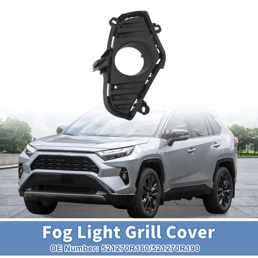 1 Pc Front Right Fog Light Grill for Toyota RAV4 (2019–2023)