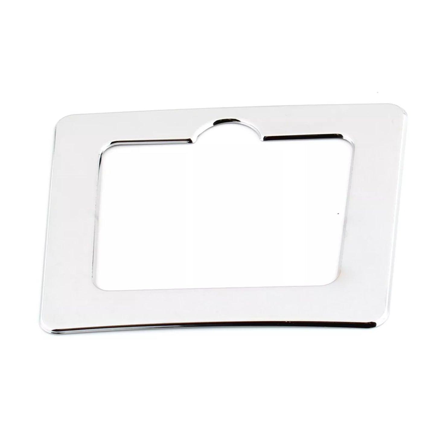 1x Chrome Iron Front Fuel Door Trim Cover for Honda Gold Wing GL1500 (1988-2000)