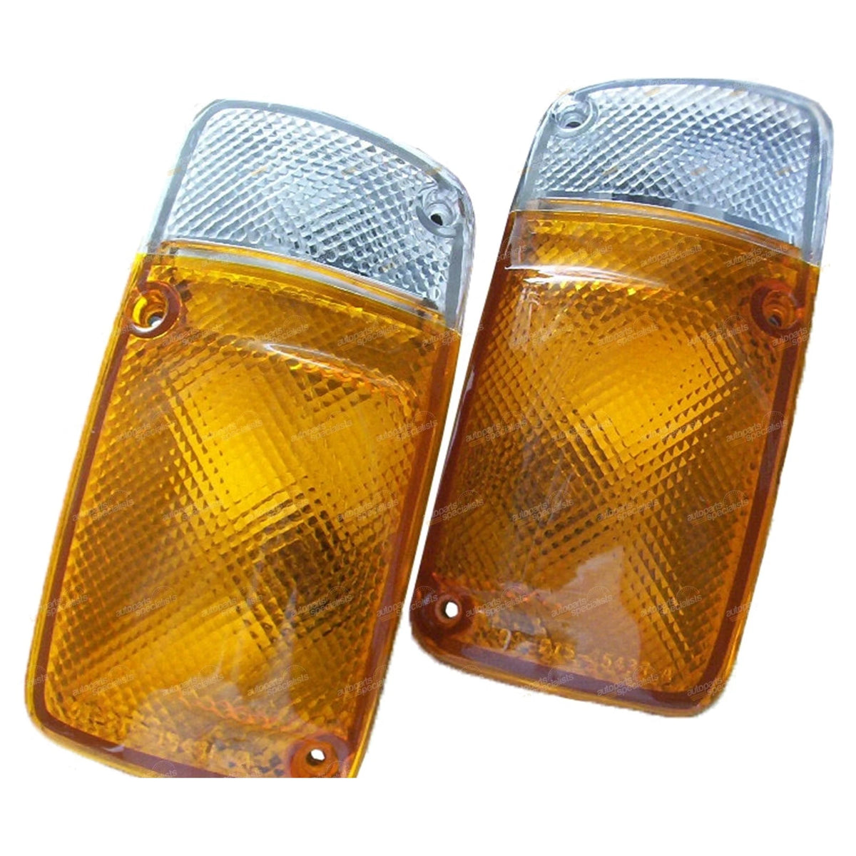 LH+RH Corner Indicator Lights Pair for Nissan Patrol GQ (1988-1994)