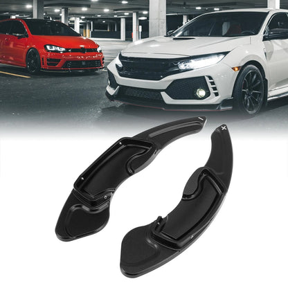 Pair Black Steering Wheel Shift Paddle Shifter for Subaru Outback Legacy
