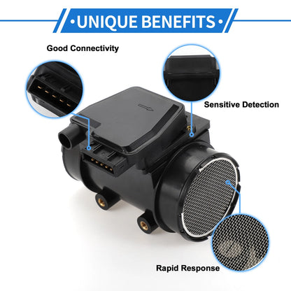 Mass Air Flow Sensor for Mazda B2600 B2600i MPV 2.6L (1991-1994)