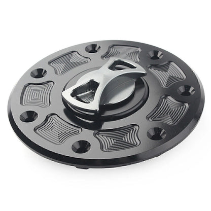 CNC Fuel Gas Tank Cap Cover for Kawasaki Ninja ZX-6, ZX-7, ZRX-1100 (1995-2003)