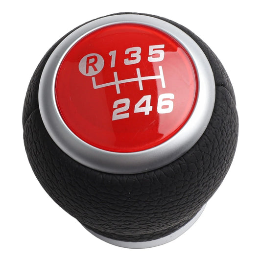 1x 6-Speed Gear Shift Knob Red for BRZ, Toyota 86, SCION FR-S (2013–2020)