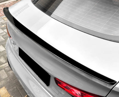 Glossy Black Rear Boot Spoiler Wing for Audi A5 S5 Sportback (2017-2022)