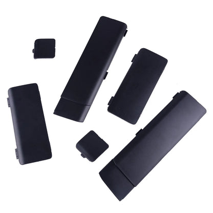 6 x Black Roof Rail Blanks Covers for Honda CR-V (2007-2011)