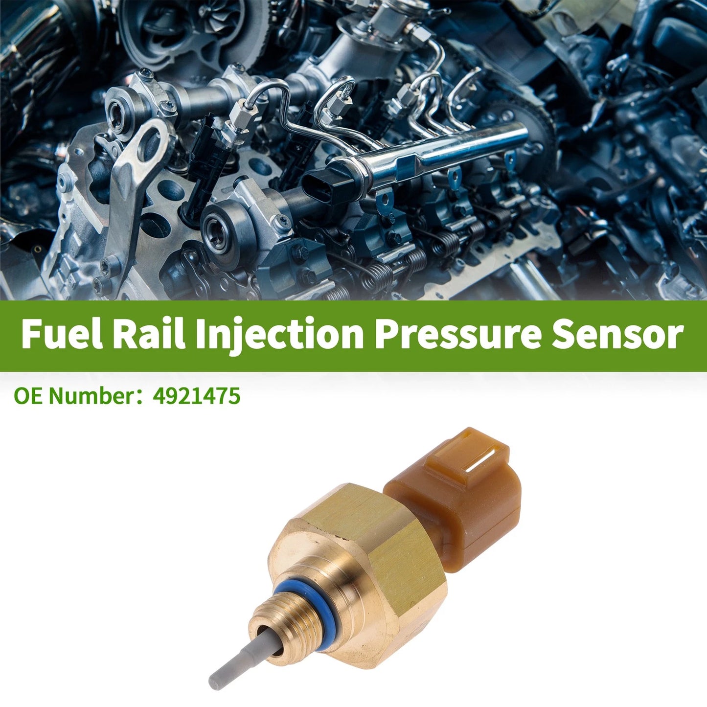 Fuel Injection Pressure Sensor for VOLVO VNL Cummins ISX Engines (2003-2023)