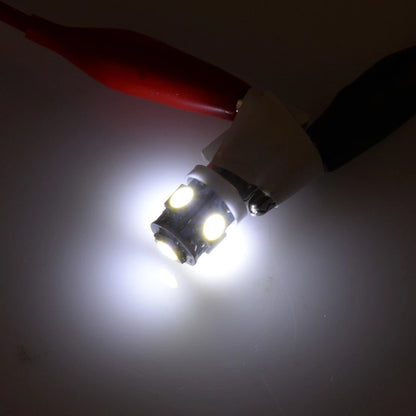 20 x LED Dash Gauge Bulbs White BA9S-5SMD-5050 for Car (Various Years)